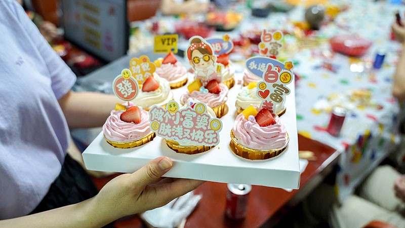 四月員工季度生日會小蛋糕