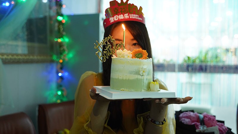 生日會現場壽星蛋糕